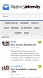 Mobile Screenshot of elasheruniversity.com